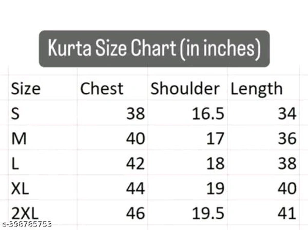 PREMIUM QUALITY CHIKANKARI SIFLI MENS (ONLY KURTA)*
Fabric: Rayon
Sleeve Length: Long Sleeves
Pattern: Embellished
