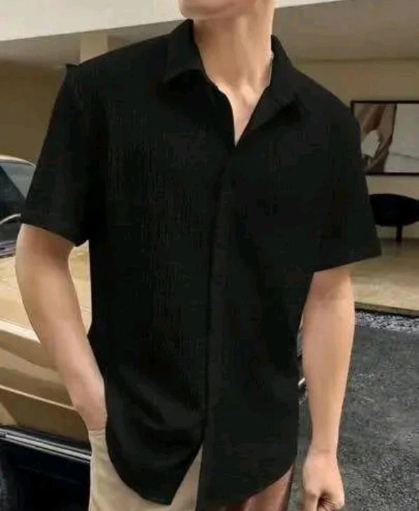 Important T Shirt For Boys  - Black