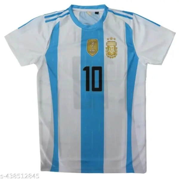 FOOTBALL JERSEY OF MESSI  - S M L, BLUE