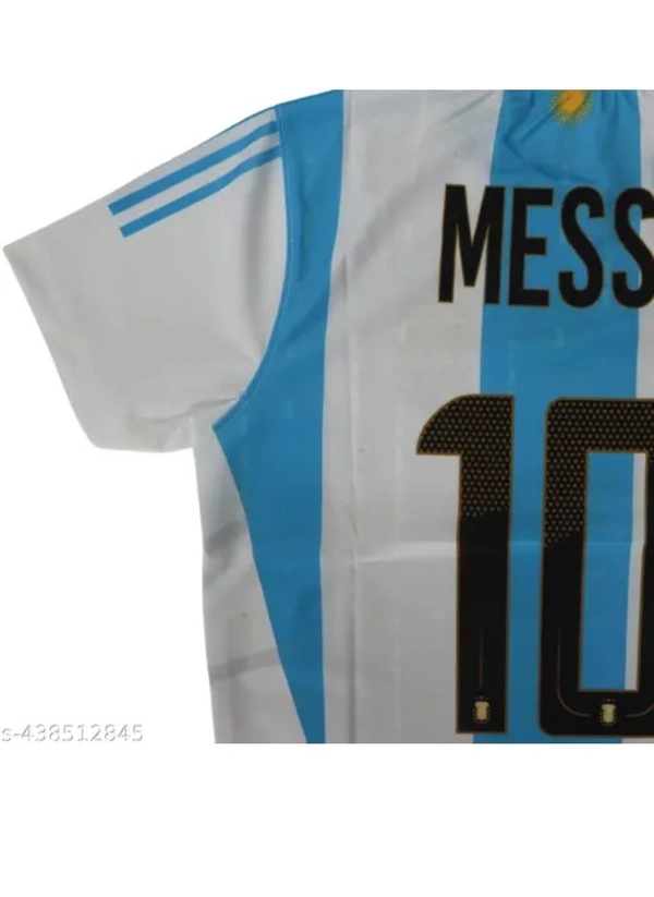 FOOTBALL JERSEY OF MESSI  - S M L, BLUE