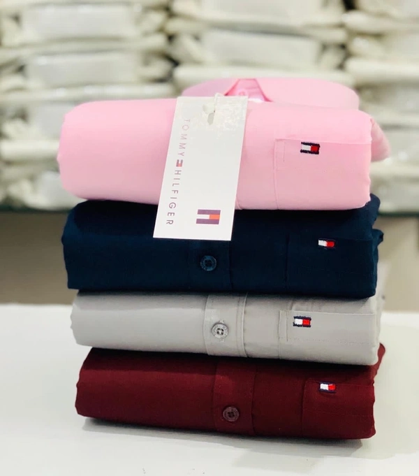 Us polo Tommy 4-Pack Plain Shirts Combo – Timeless Style and Comfort - XL-42