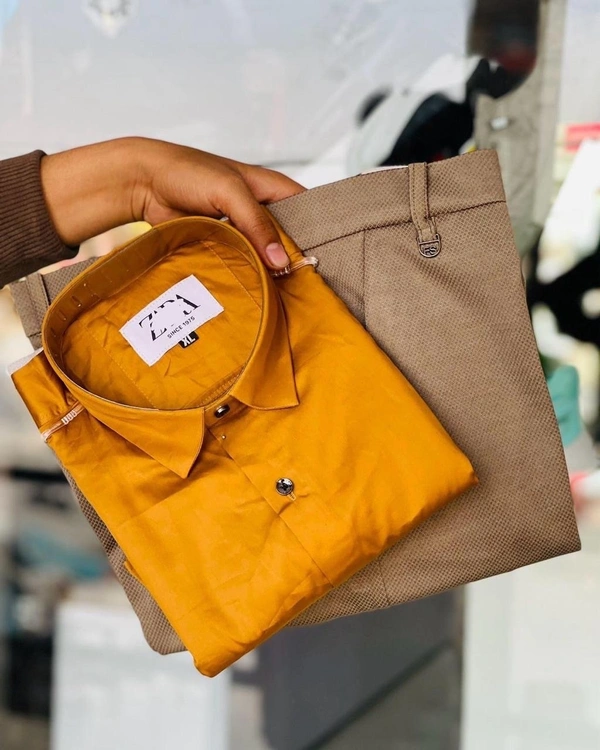 Zara Combo Shirt Pant Combo – Timeless Style and Comfort - M-38, 28