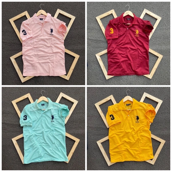 T-shirt Combo For Men - 4 Pc Combo Stylish & Comfortable - L-40