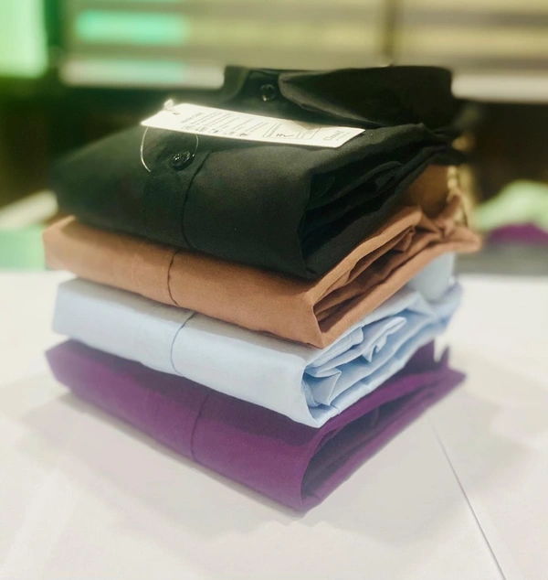 Plain Formal Shirt Combo – 4 Piece ComboTimeless Style And Comfort  - S-36