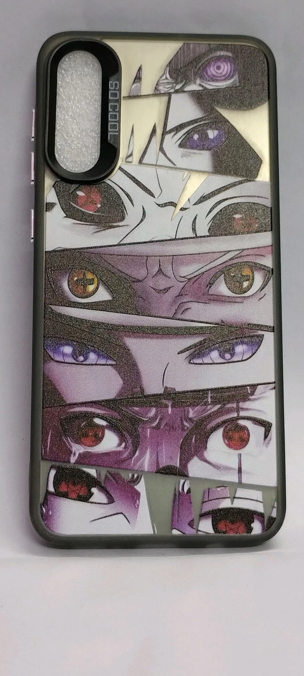 Premium Printed Soft Back Case for Samsung Galaxy A50 - Naruto Eye Design
 - (Samsung Galaxy A50)
