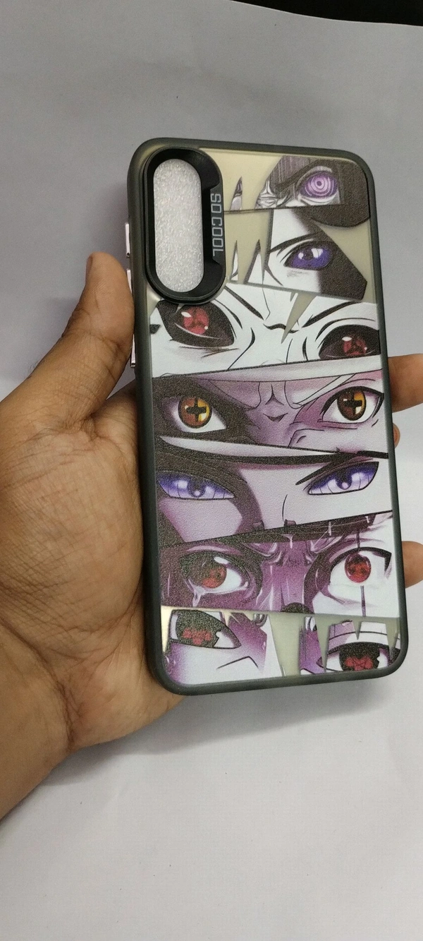 Premium Printed Soft Back Case for Samsung Galaxy A50 - Naruto Eye Design
 - (Samsung Galaxy A50)
