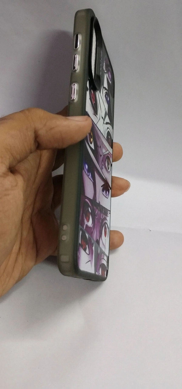 Premium Printed Soft Back Case for Samsung Galaxy A50 - Naruto Eye Design
 - (Samsung Galaxy A50)