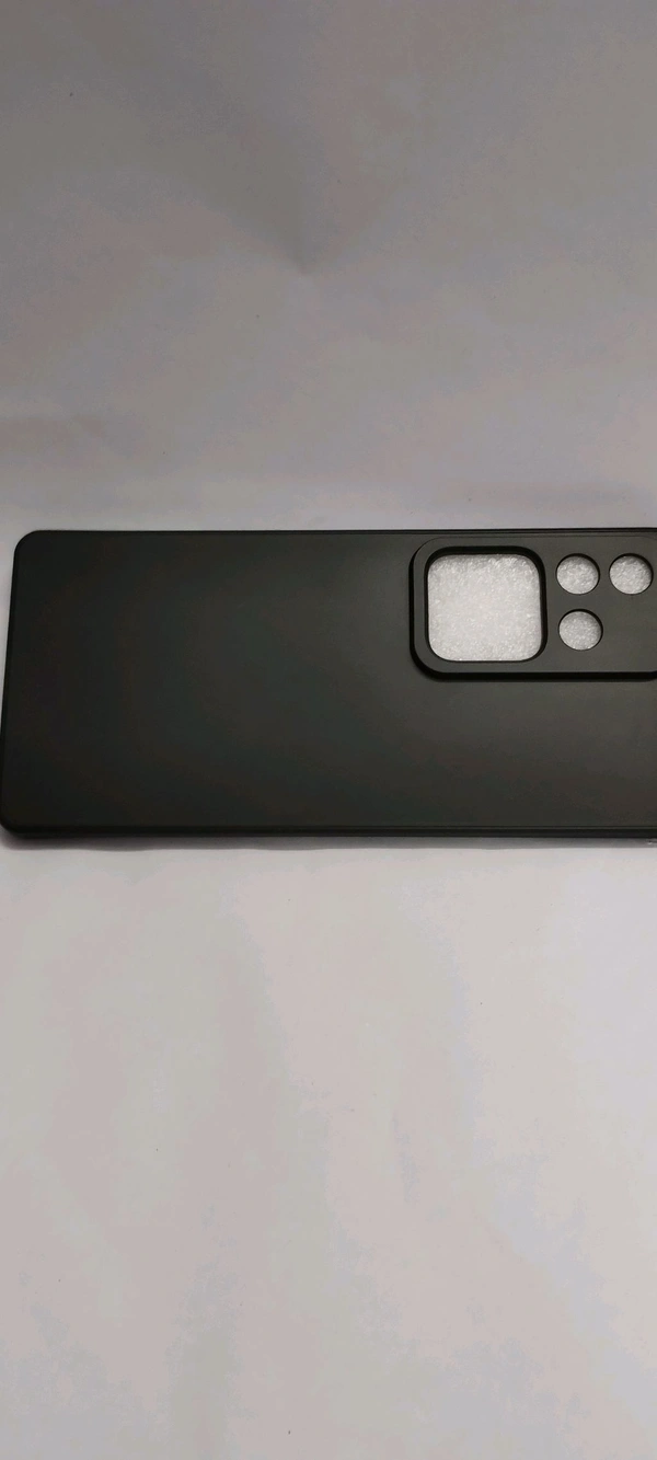 Matte Black Soft TPU Back Case for Vivo V30 Pro 5G – Slim, Stylish & Protective - Black, Vivo V30 Pro 5G