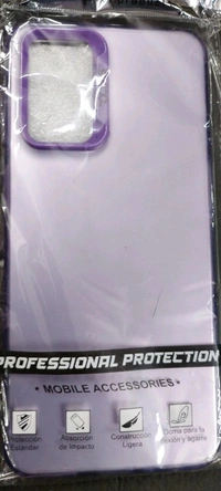 Premium Purple Silicone Back Cover for OPPO A54 – Soft, Shockproof - Mauve, OPPO A54