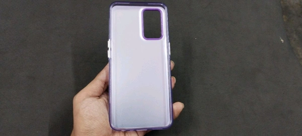 Premium Purple Silicone Back Cover for OPPO A54 – Soft, Shockproof - Mauve, OPPO A54
