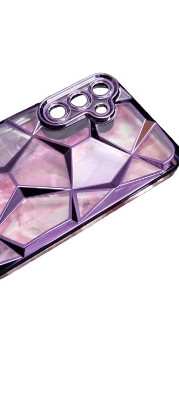 Back Cover for Samsung A15 5G in purple color (Camera Bump Protector, pack of: 1) - Samsung A15 5G, Blush Pink