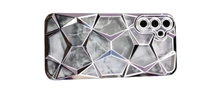 Back Cover for Samsung A15 5G in purple color (Camera Bump Protector, pack of: 1) - Samsung A15 5G, Silver