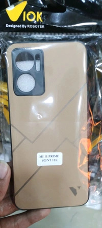 Designer Geometric Back Cover for MI 11 Prime(5G) / Redmi Note 11E (5G)
 - Raw Sienna, MI 11 Prime(5G)