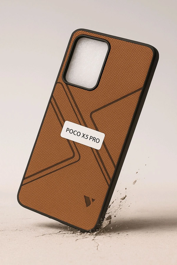 Premium Shockproof Back Cover for POCO X5 Pro - POCO X5 PRO, Bourbon