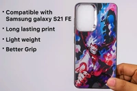 Back Cover Anime One Piece Gear 5 Luffy Printed Back Cover for Samsung Galaxy S21 FE – Shockproof Slim Fit Case - Alto, Samsung Galaxy S21 FE