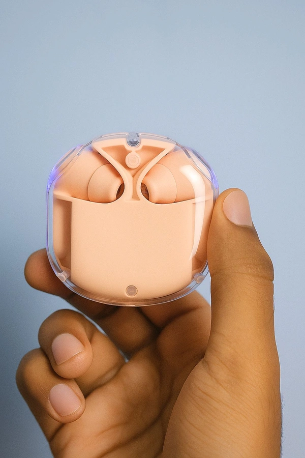  Ultrapods Pro INPODS Wireless Earbuds with Digital Display Case - Pink Lace, Universal