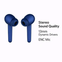 PALIO TWS Wireless Earbuds with 40H Playtime, Bluetooth 5.3, 13mm Dynamic Drivers, Fast Charging Case, Deep Bass, in-Ear Design, Compatible with Android & iOS (Blue)
 - Blue, Universal