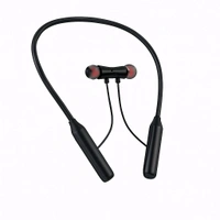 MS STAR BOSS Bluetooth Wireless Neckband Earphones with Deep Bass & 30H Playtime - Black, Universal