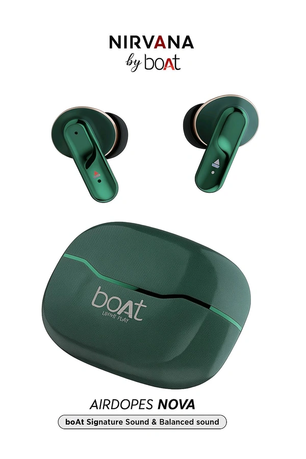 boAt Nirvana Airdopes NOVA True Wireless Earbuds
 - Universal, Teal