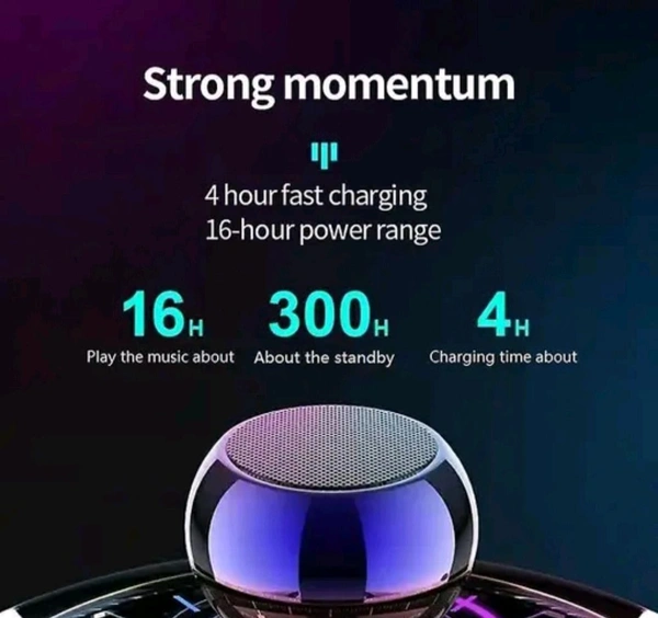 Mini Bluetooth Speaker Round
