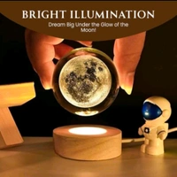 Expensive Moon Lamp For Gift Anyone 💕 Or Showpiece For Home - Free