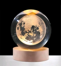 Expensive Moon Lamp For Gift Anyone 💕 Or Showpiece For Home - Free