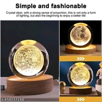Expensive Moon Lamp For Gift Anyone 💕 Or Showpiece For Home - Free