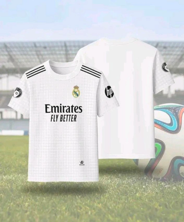 Ronaldo Real Madrid Jersey 🤩for Football ⚽ Lovers - White, S M XL