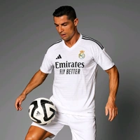 Ronaldo Real Madrid Jersey 🤩for Football ⚽ Lovers - White, S M XL