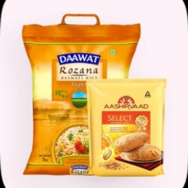 Ata Rice and Dal
