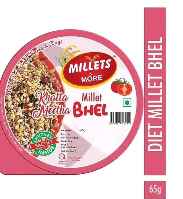 Millets And More Bhel - Khatta Meetha