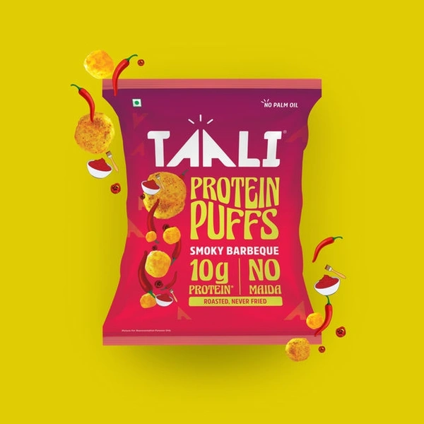 Taali Protein Puffs - Smoky Barbeque