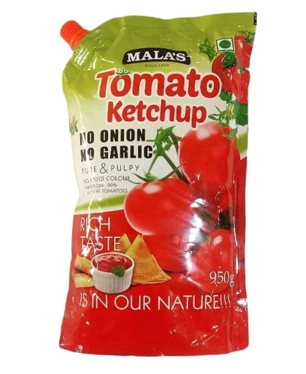 MALA'S TOMATO KETCHUP NO ONION NO GARLIC - 900g