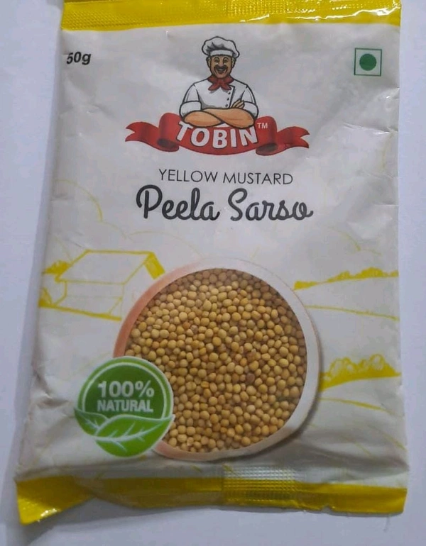YELLOW MUSTARD  ( PEELA SARSO) - 50
