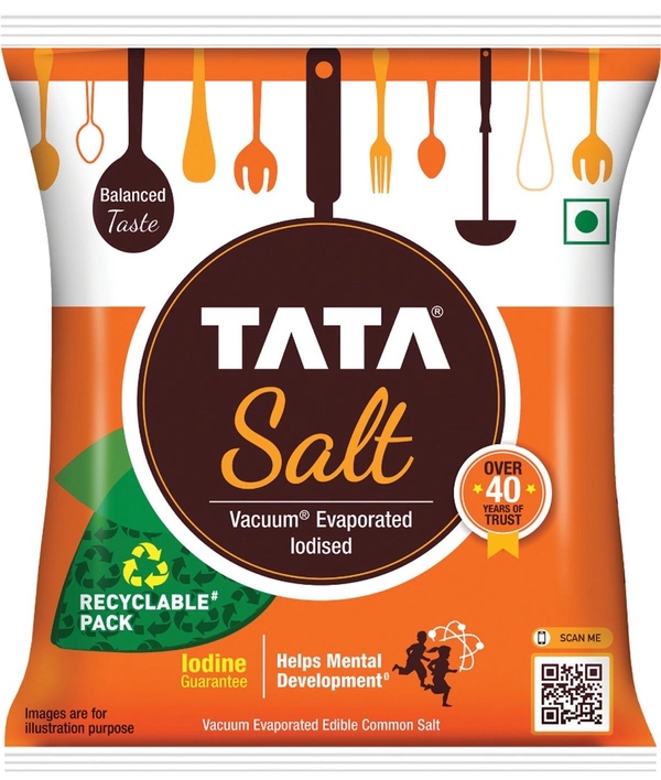 Tata Salt  Salt (lodized nun) (1 kg)