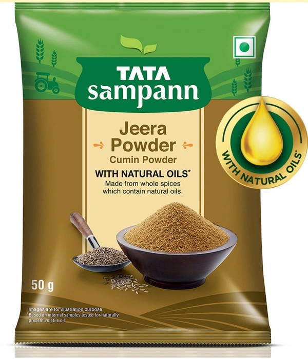 Tata Sampann Jeera Powder With Natural Oils, Cumin Powder (50 g)