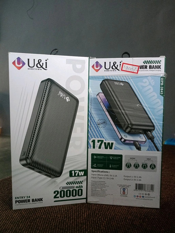 U&I 20000mah Power Bank 
