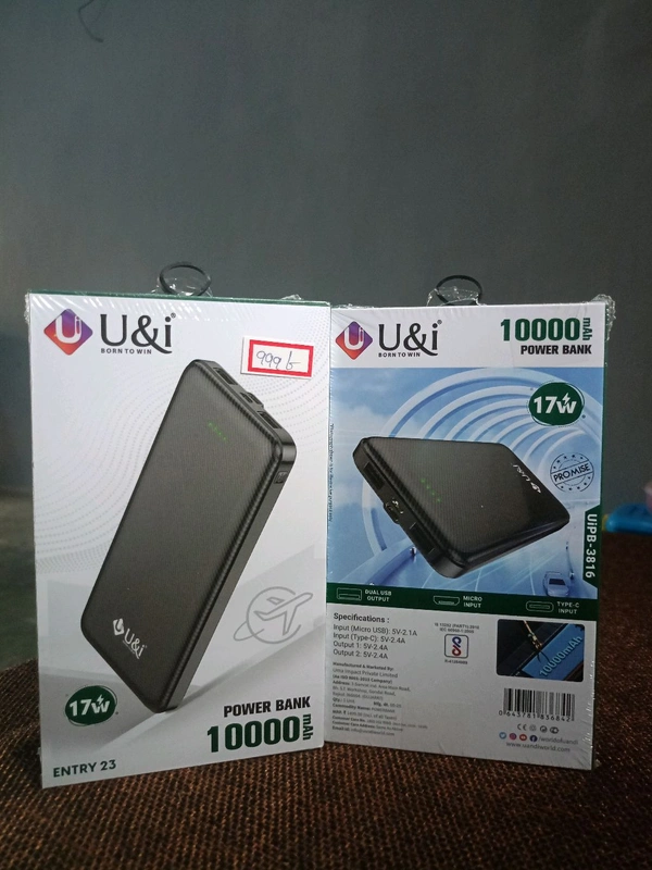 U&I 10000mah Power bank 