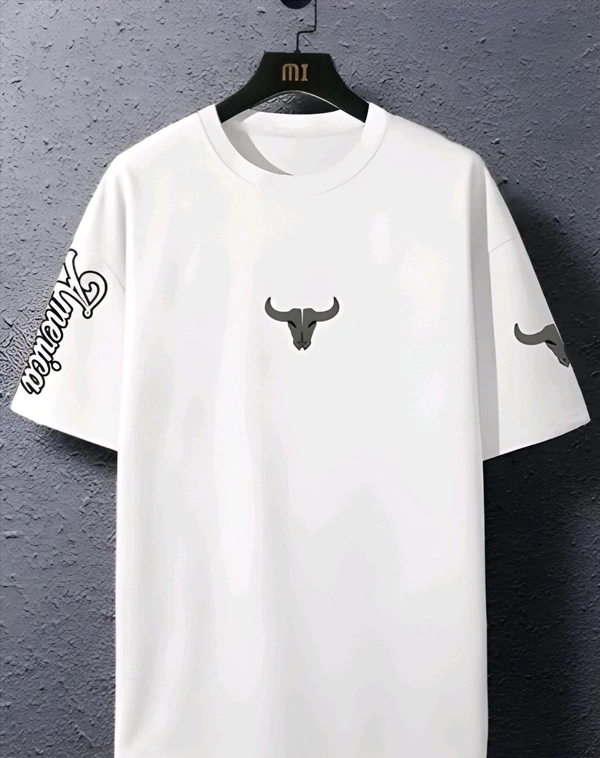 Trending Mens Oversized Tshirt  - White, M