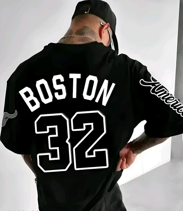 Trending Oversized Tshirt  - Black, XL