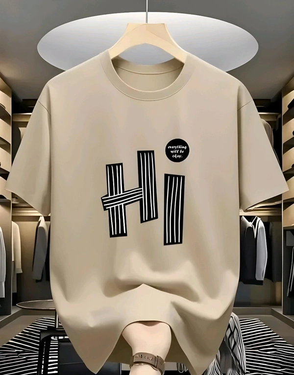 Pure Cotton Comfortable Oversized Tshirt With Primium Colour  - L