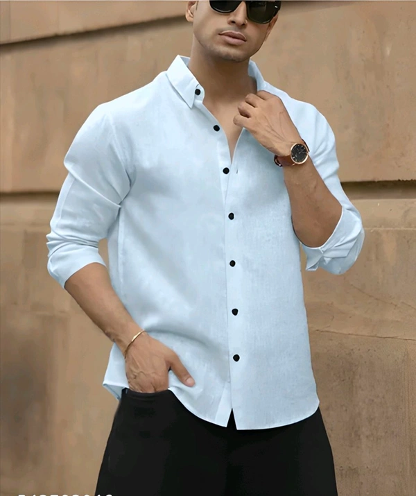 New Summer Linen Outfit With Primium Look  - Black, XXL