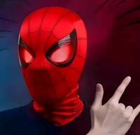 Spiderman Mask With Moving Eyes  - Red