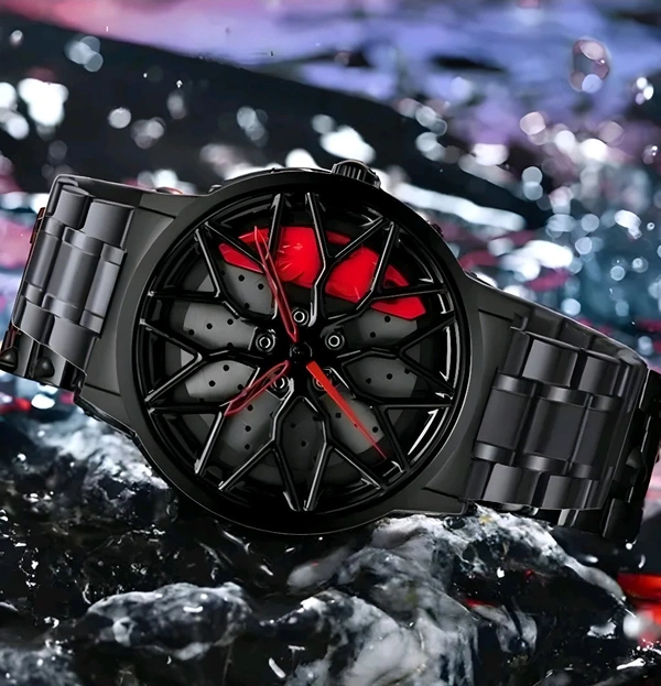 Premium And Attractive Classic Watch  - Black