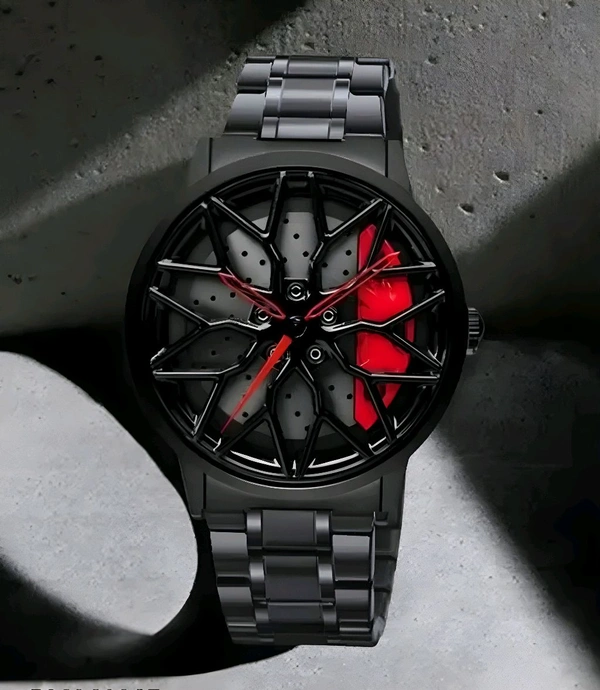 Premium And Attractive Classic Watch  - Black