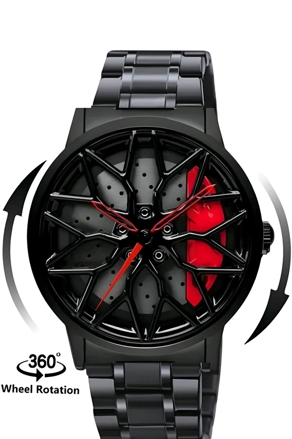 Premium And Attractive Classic Watch  - Black