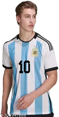 Meesi Jersey,Messi FOotball jersey,Messi Jersey Argentina,Argentina Football Messi,Messi Tshirt - L