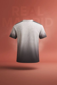 REAL MADRID BYBLADE DRAG 0N EDITION|LA LIGA AND UCL | FAN JERSEY | SUMMER FABRIC | 2025 MEN JERSEY  |  - M, Red