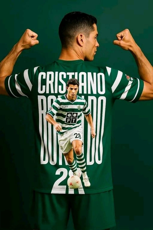 Cristiano Ronaldo Jersey With Photo For Men - L