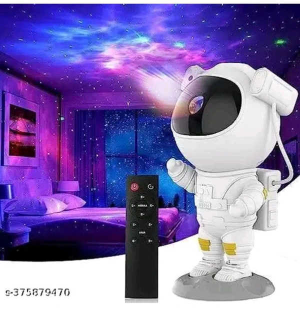 AstronautSpace Room Light Looks Like Space.                                                        -Themed Night Light & Room Decor – Brighten your child’s bedroom with this TOY IMAGINE astronaut projector lamp that creates a mesmerizing galaxy light show, perfect for kids’ room decoration and night light use.
Ideal Gift for Boys & Girls 7-14 Years – A perfect birthday or - White, Free